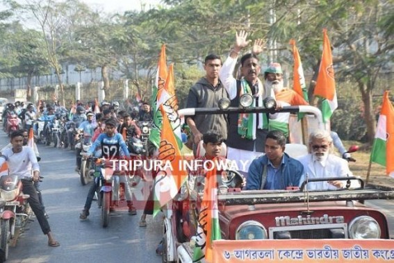 Tripura witnesses last election campaigning amid 'No' unhappy incident yet 